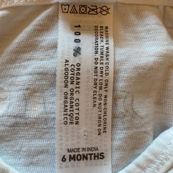 NFL New Orleans Saints Football 100% Organic Cotton 6 Months Set - Picture 4 of 5